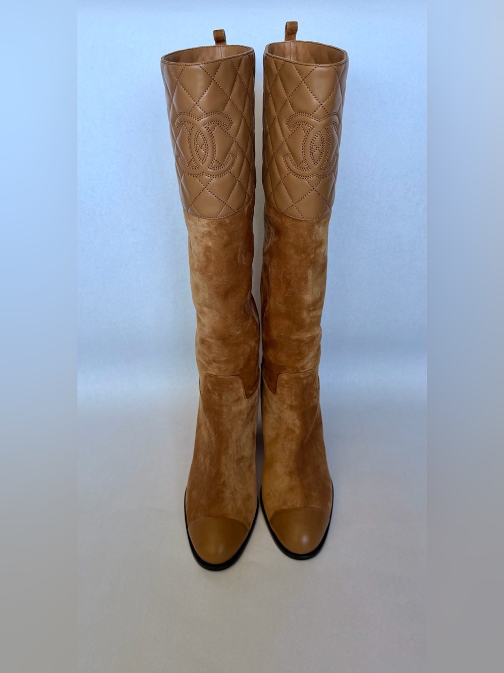 CHANEL Interlocking CC boot
